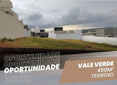 Lote no Condom&iacute;nio Vale Verde