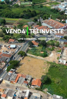 Lote comercial com 42m de frente para Av Buenos Aires