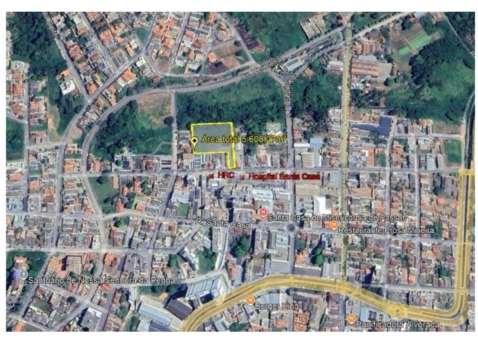 &Aacute;REA A VENDA AO LADO DO HOSPITAL SANTA CASA 