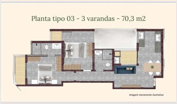 OPORTUNIDADE APARTAMENTO NA PLANTA 