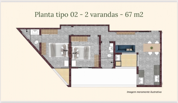 OPORTUNIDADE APARTAMENTO NA PLANTA 